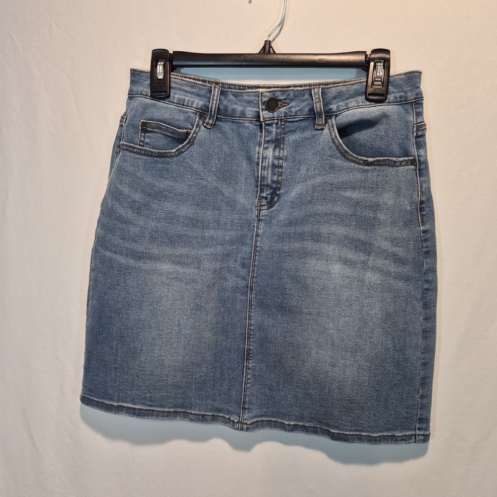 Gibson & Latimer Denim Skirt 7 Y2K 90s Vintage Timeless Americana Preppy